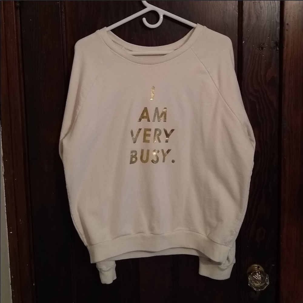 ❤️ban.do - I Am Very Busy Sweatshirt - XL